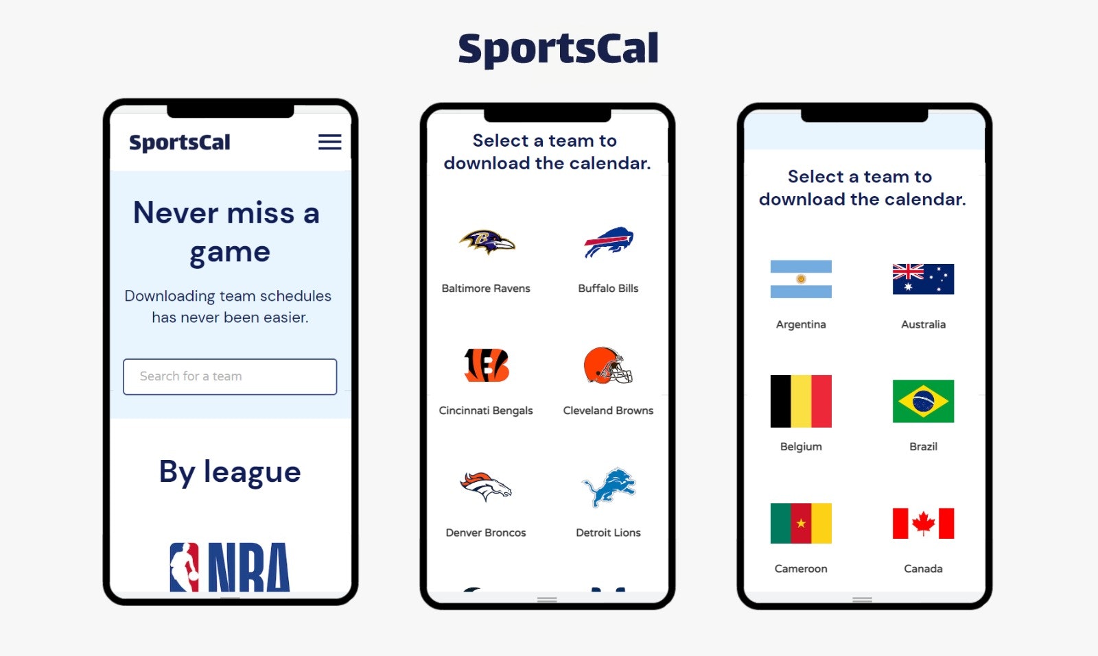 SportsCal - スポーツファン向けのカレンダーアプリ、別のゲームを見逃すことはありませんメディア1