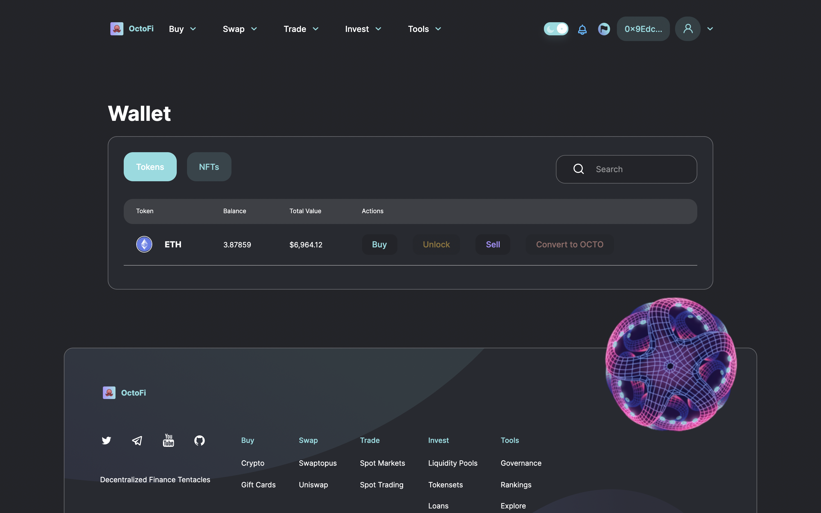 OctoFi gallery image