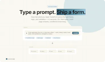 DodoForm gallery image