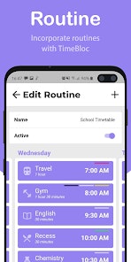 TimeBloc - Main screenshot showing features and interface