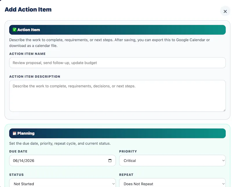 Momentum Workspace Demo screenshot 2