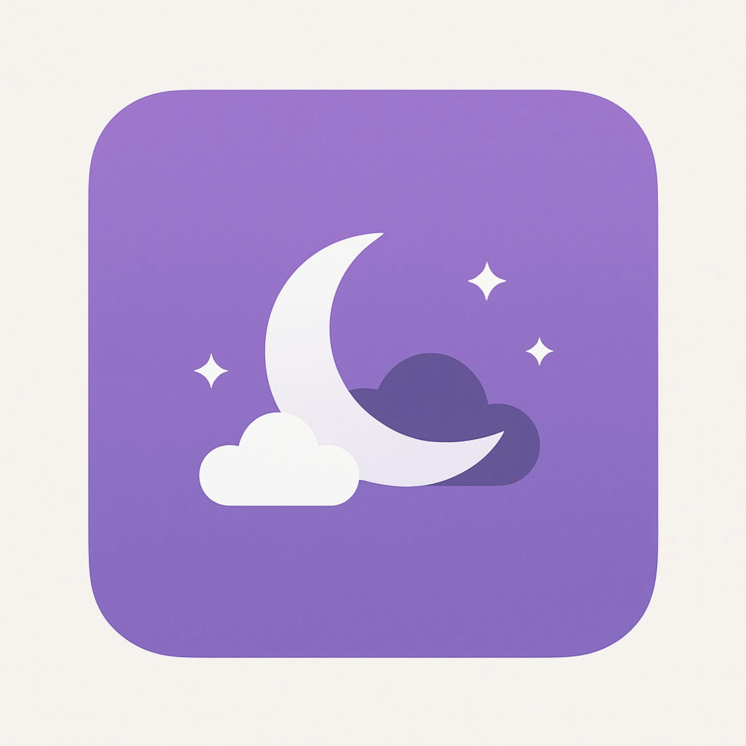 Minimal Moon Weather logo