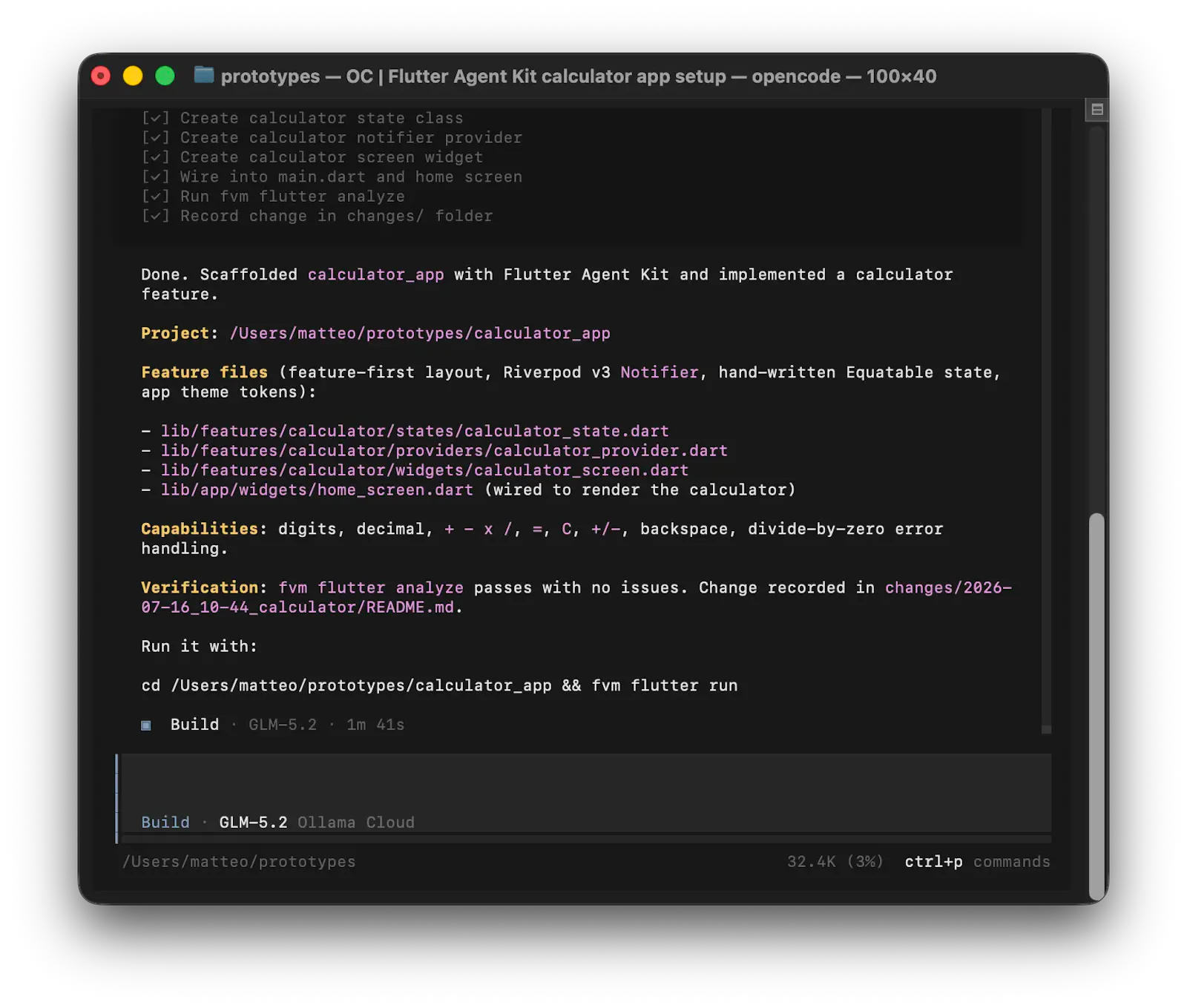 Flutter Agent Kit screenshot 2