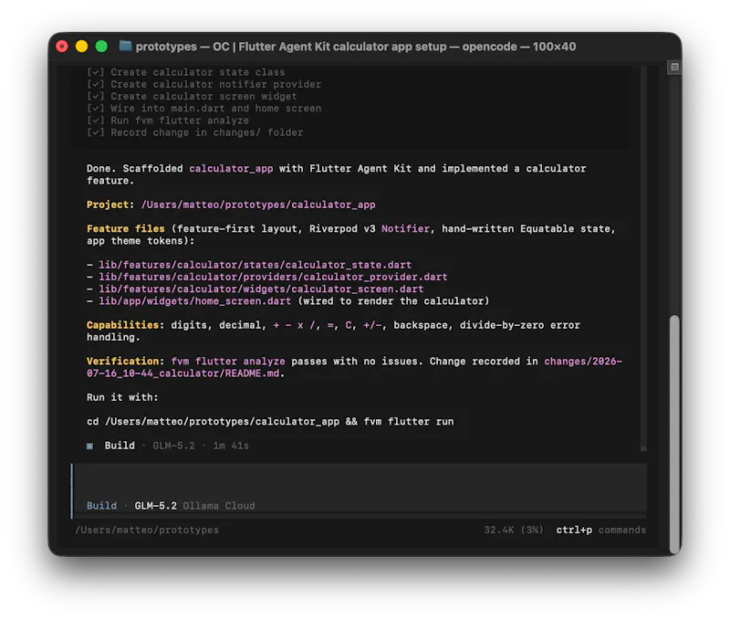 Flutter Agent Kit screenshot 2