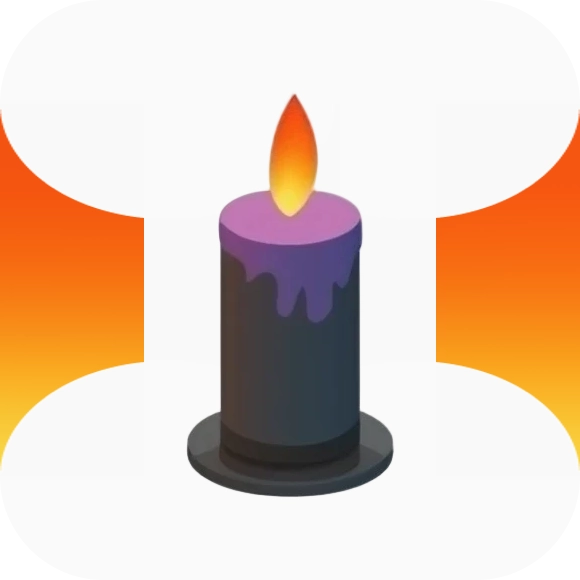 Candle Phase - Product Hunt launch logo and brand identity