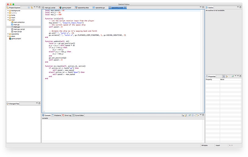 Defold gallery image