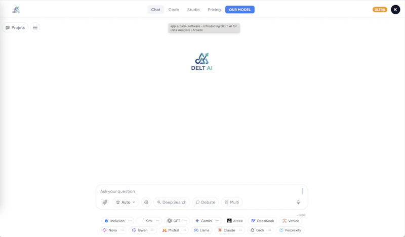 DELT AI - All models in one bill screenshot 4