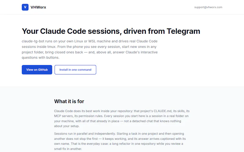 claude-tg-bot screenshot 1