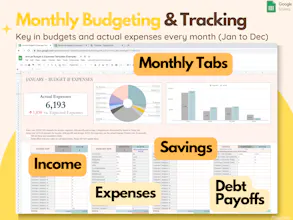 Weekly Budget Planner Google Sheets gallery image