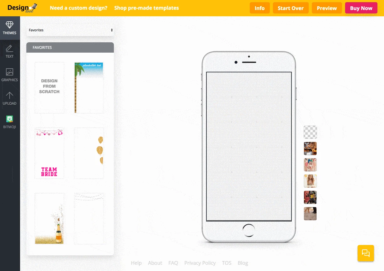 Snapchat Filter Design Tool