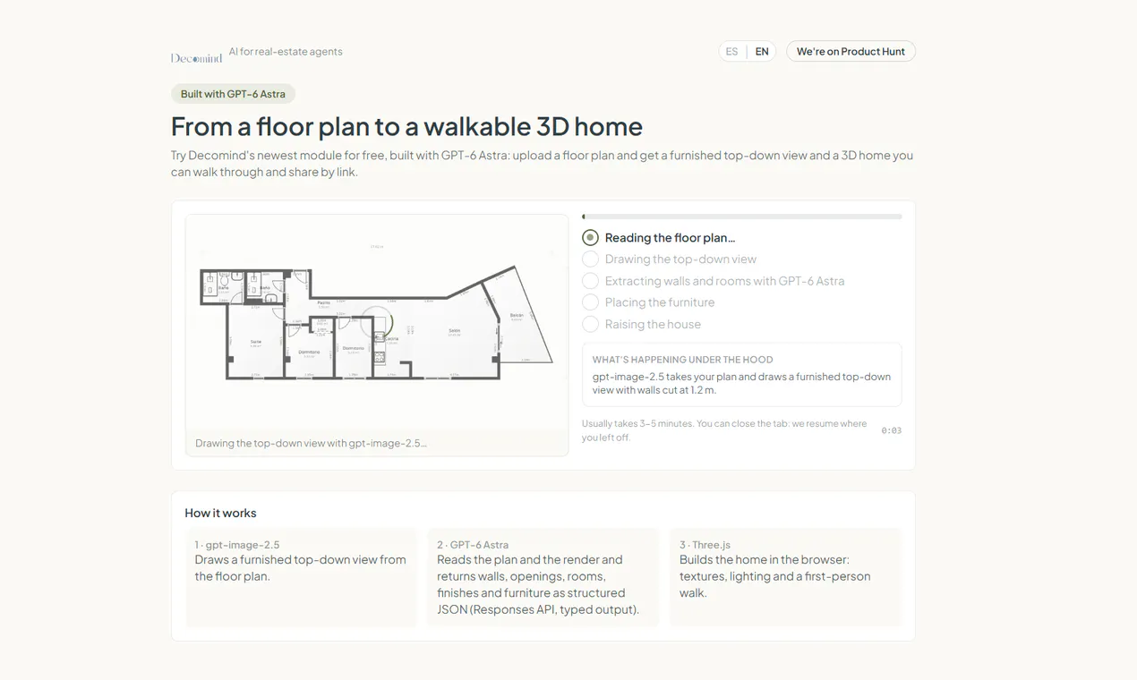 Decomind — AI for real-state agents gallery image