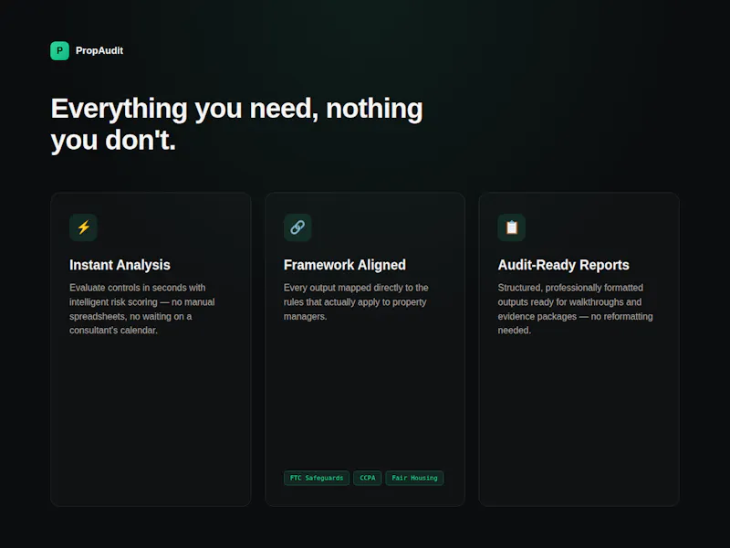 PropAudit screenshot 4