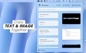 MenuCopy - View copied text & image gallery image