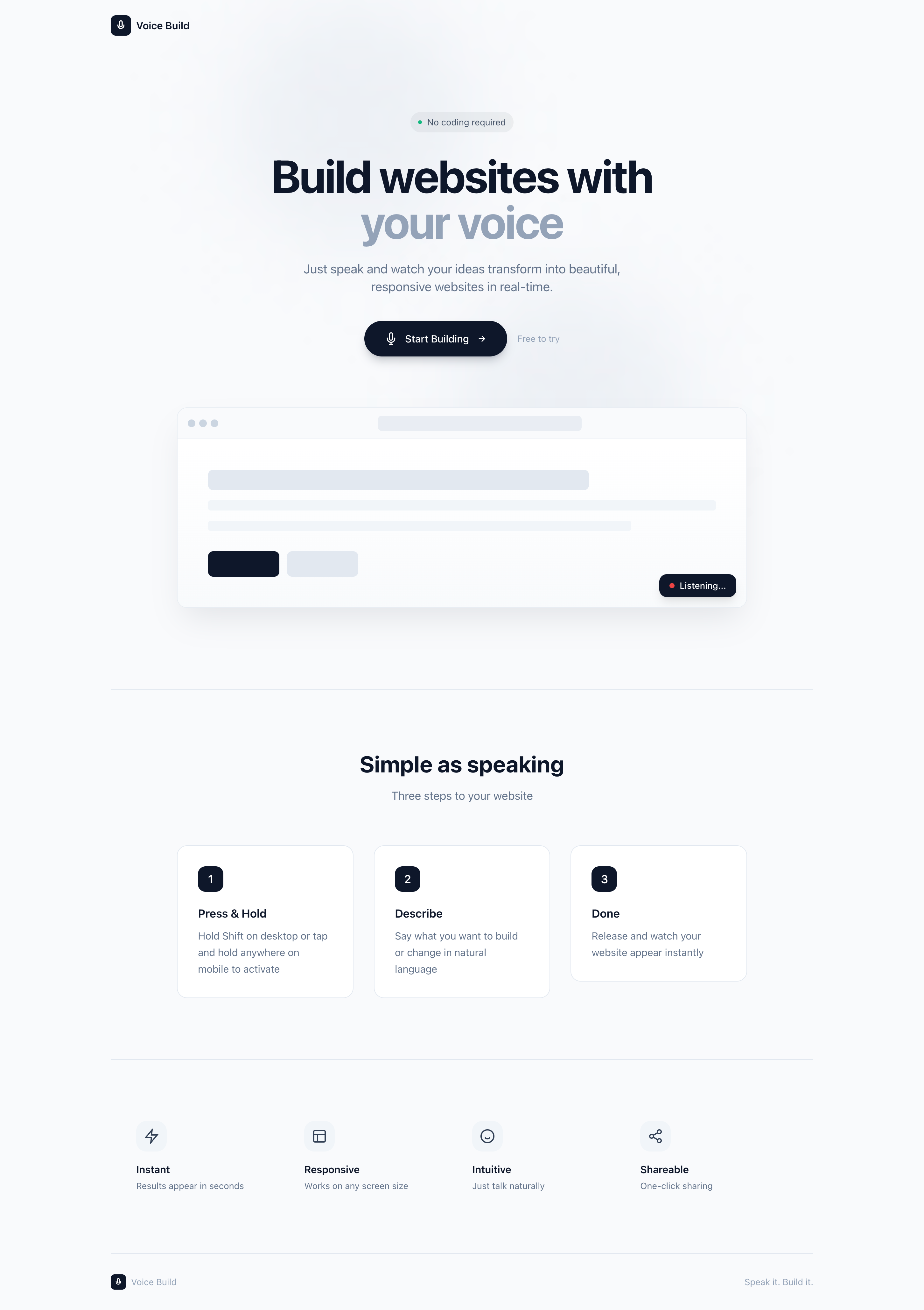 Voice Build gallery image