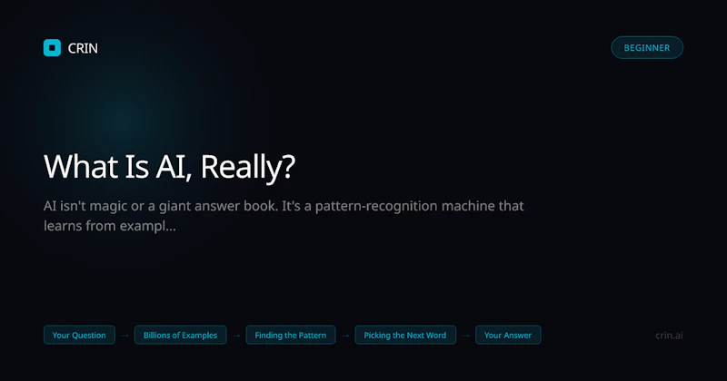Crin AI screenshot 2