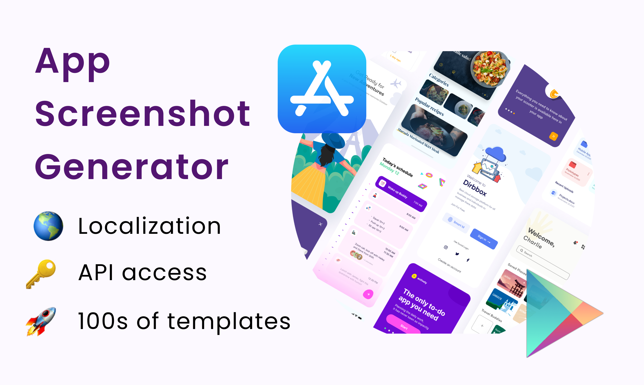 Screenshots Pro - Maak panoramische app -screenshots voor App Store & Google Play media 2