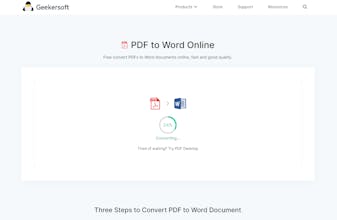 Geekersoft Free PDF to Word gallery image