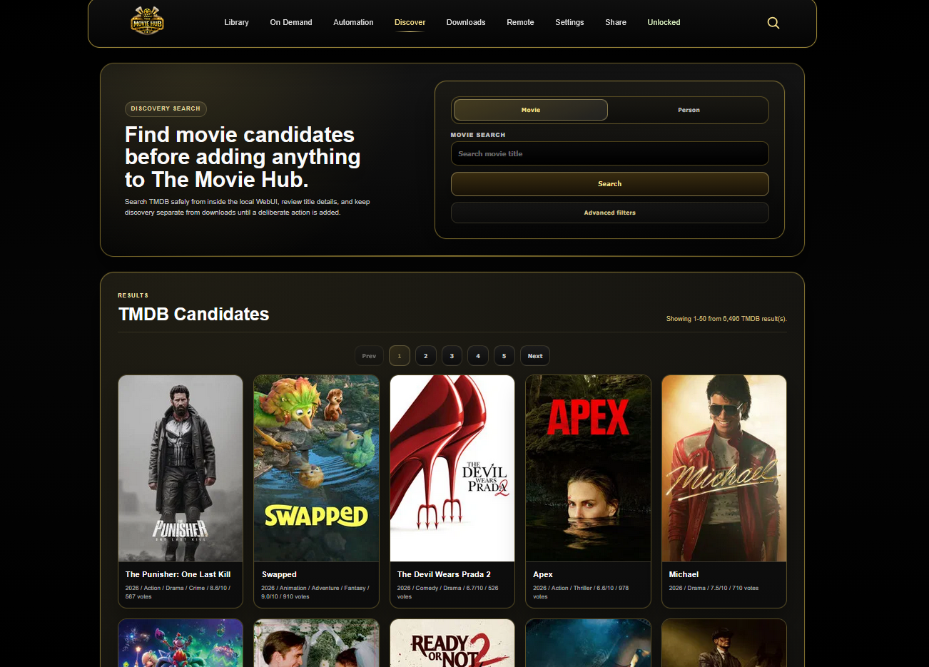 The Movie Hub gallery image