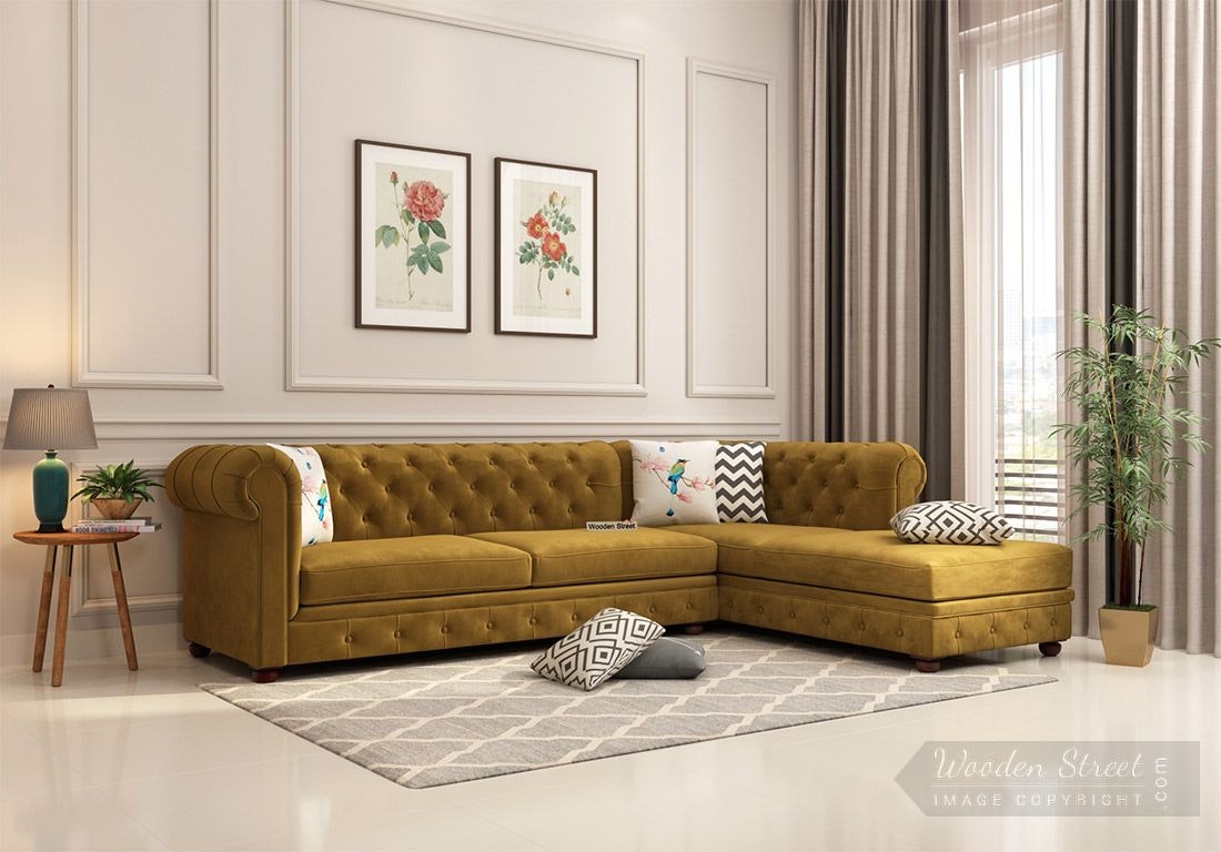 Henry L Shape Right Aligned Corner Sofa