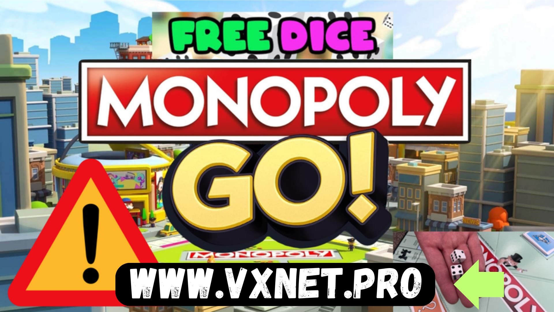 (L-update) Monopoly Go!Gratis dobbelstenen links media 1
