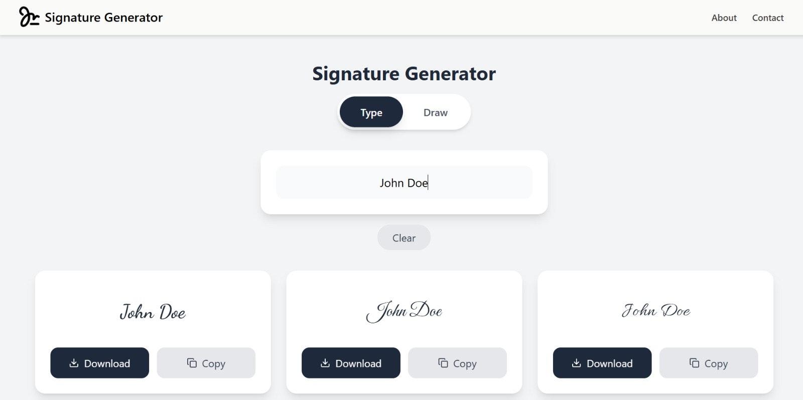 Generatore di firma - Crea la tua firma online velocemente, gratis e facile media 1