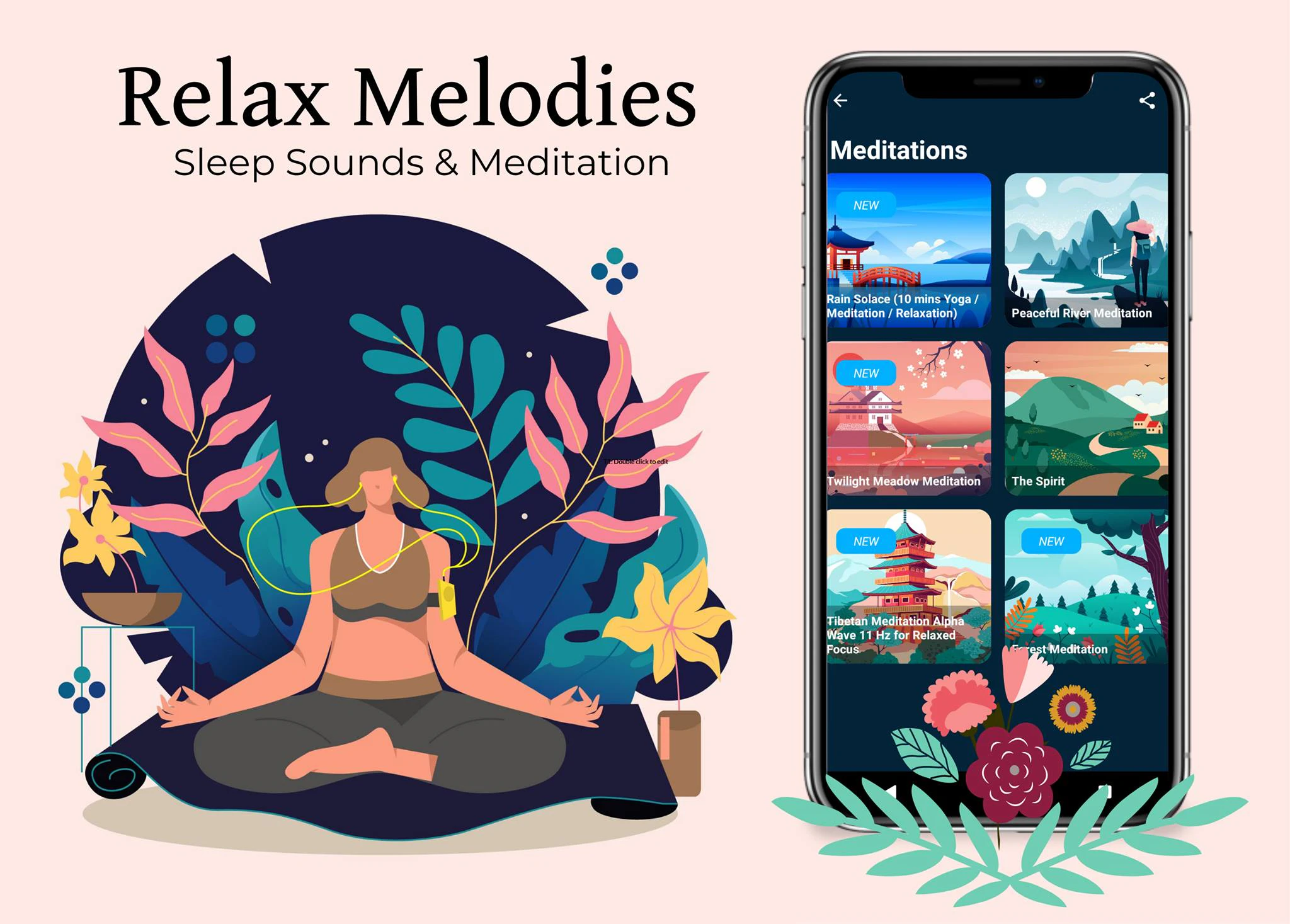 Relax Melodies and Different Sounds:Musi cover