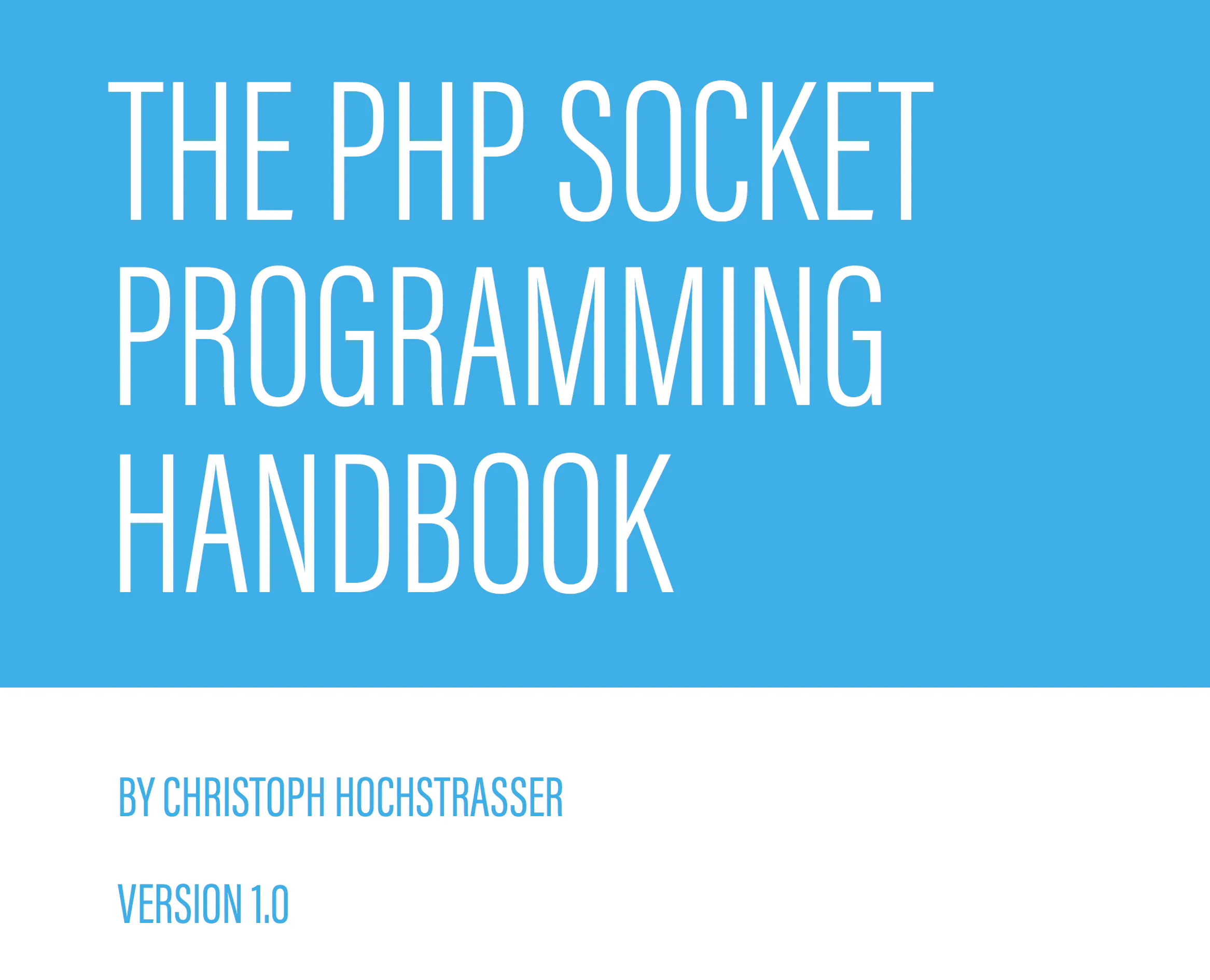 The PHP Socket Programming Handbook