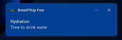 BreakFitUp Free - Screenshot 3 showing product features and functionality