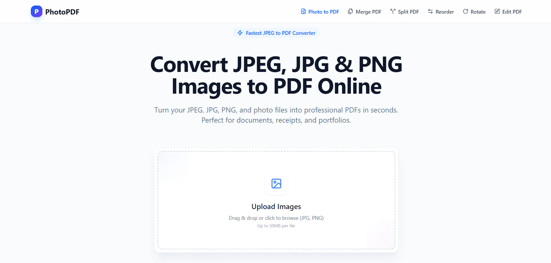 Photo to PDF gallery image