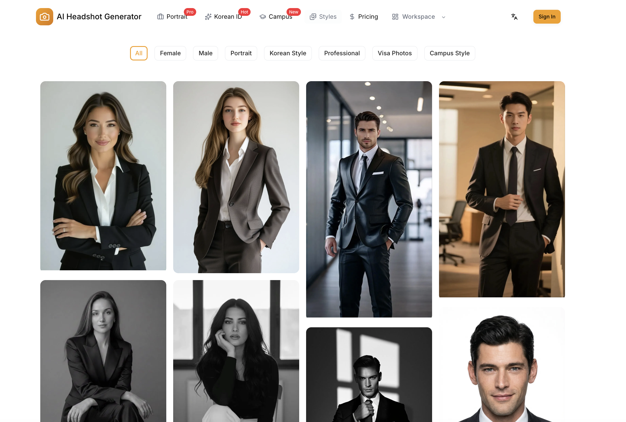 Ai Headshot Generator gallery image