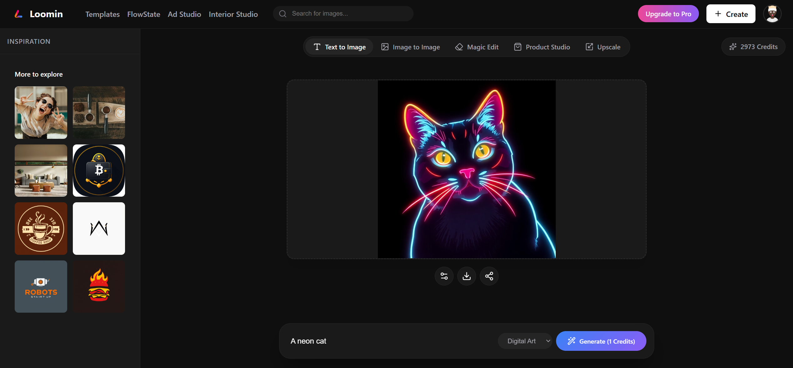 Loomin - Ai Workflow & Image Generation gallery image