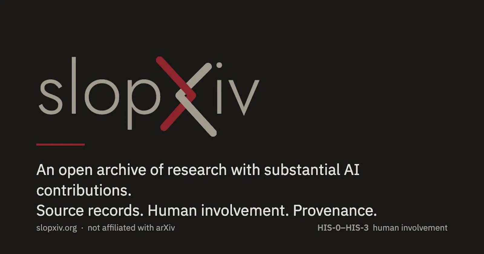 slopXiv screenshot 1