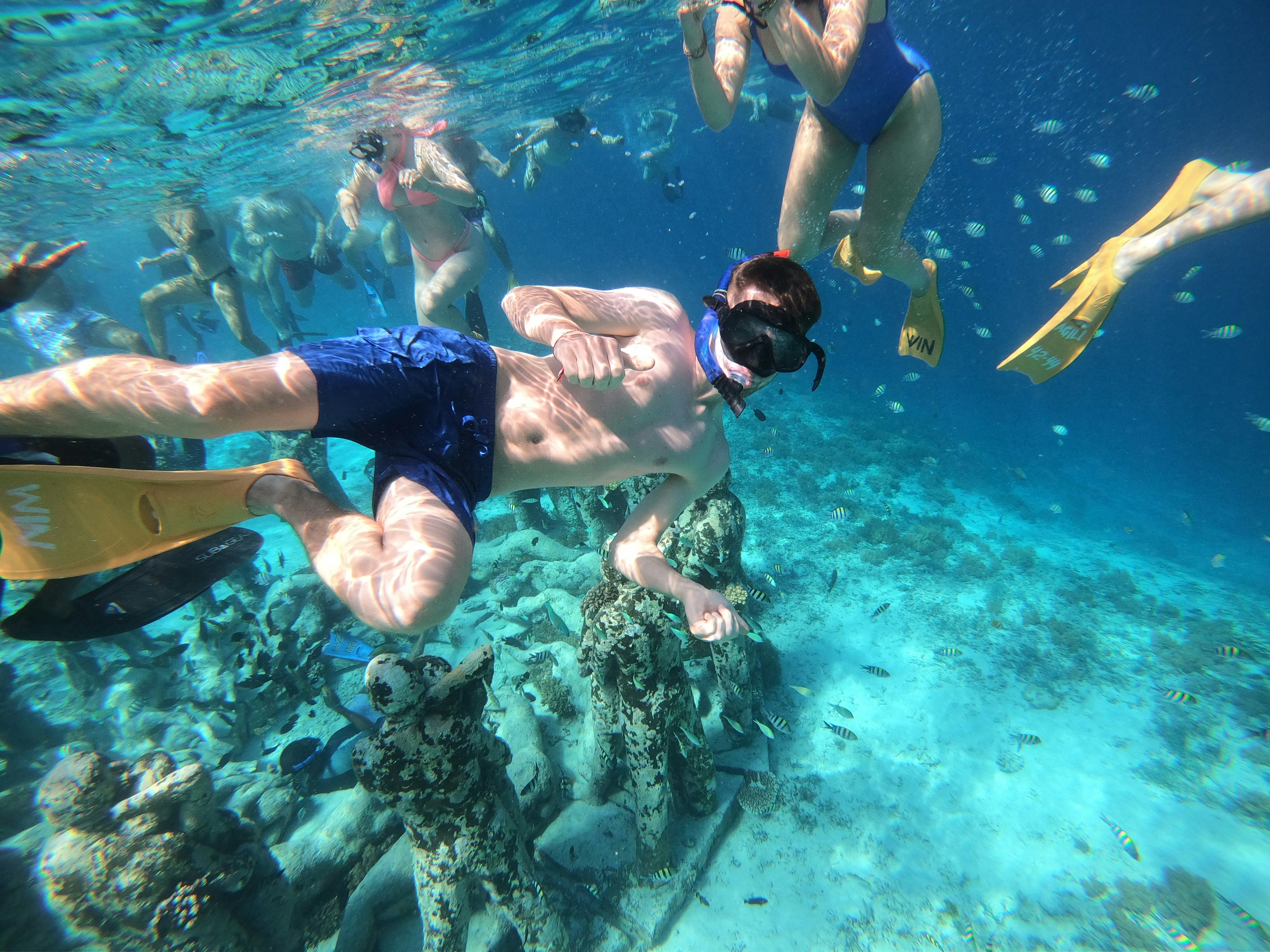 Média Îles Tri Gili en apnée - Visite de plongée 3
