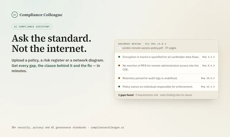 Compliance Colleague screenshot 4