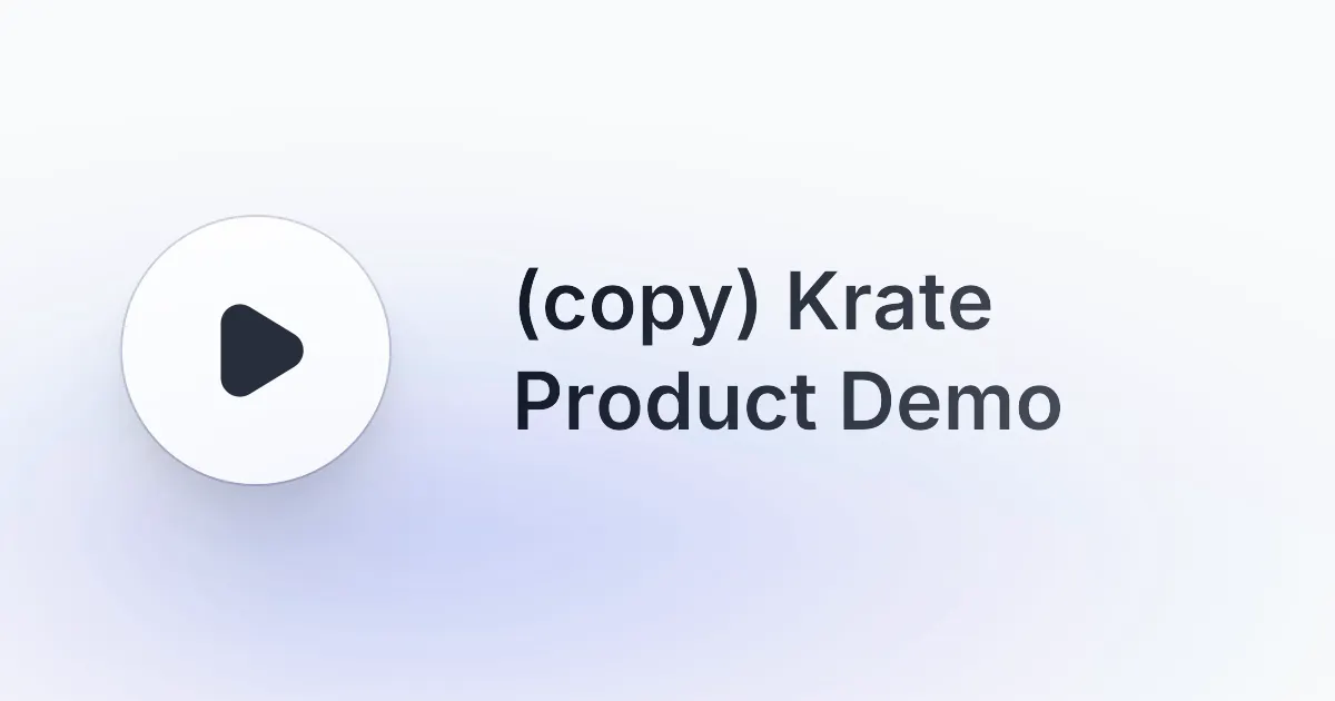 Krate gallery image