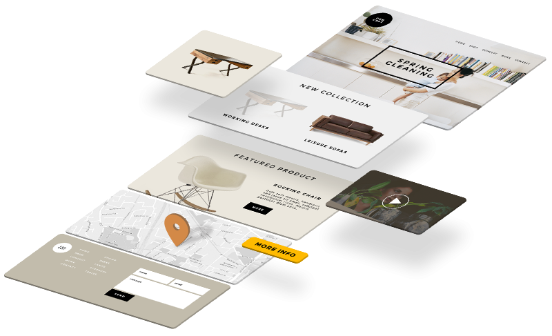 Widry - website builder gallery image