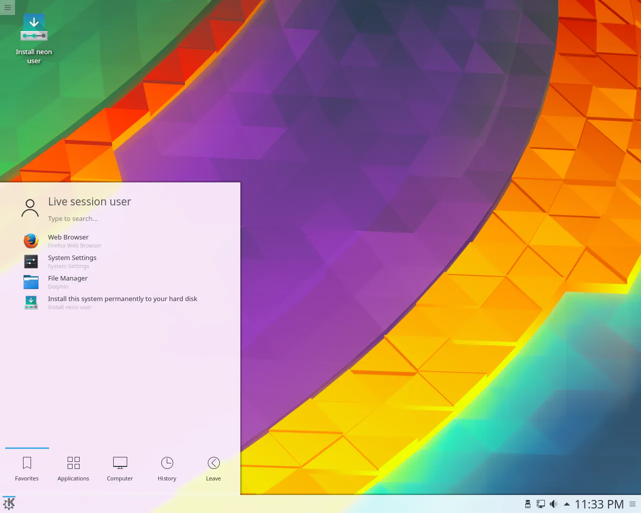 KDE Neon