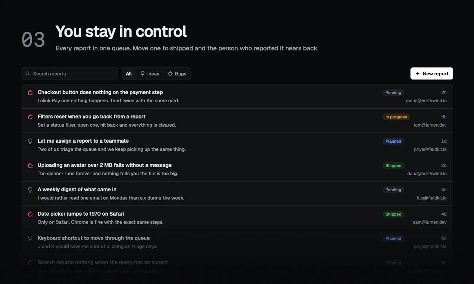 UserWants for Agents screenshot 3