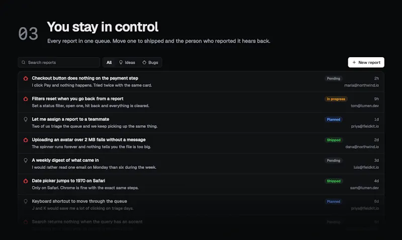 UserWants for Agents screenshot 3