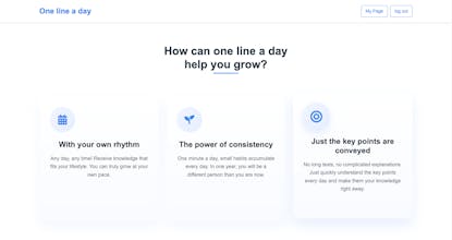 One Line a Day gallery image