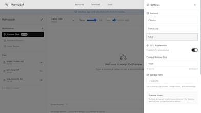 ManyLLM gallery image