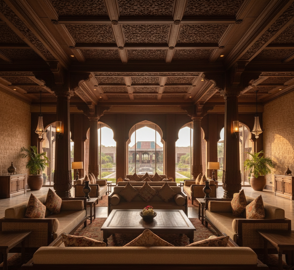 Modern Resort Elevation Design gallery image