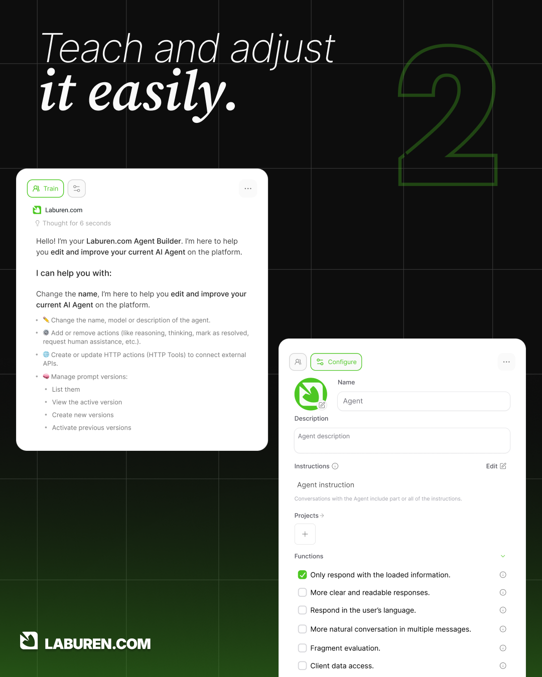 Laburen.com Agent Builder - Screenshot 3 preview