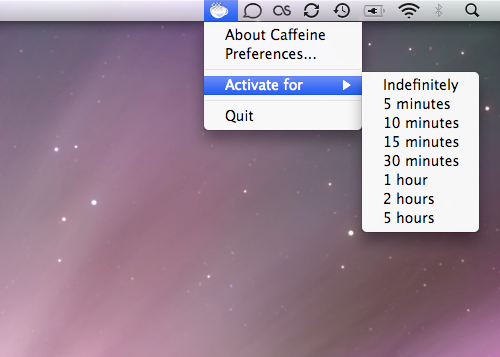 Caffeine mac os аналоги