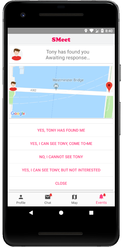 Smeet - Seek and Meet gallery image