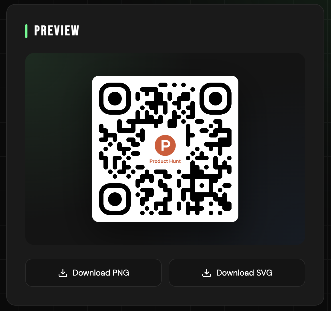 QR Forge - Screenshot 2 showing product features and functionality