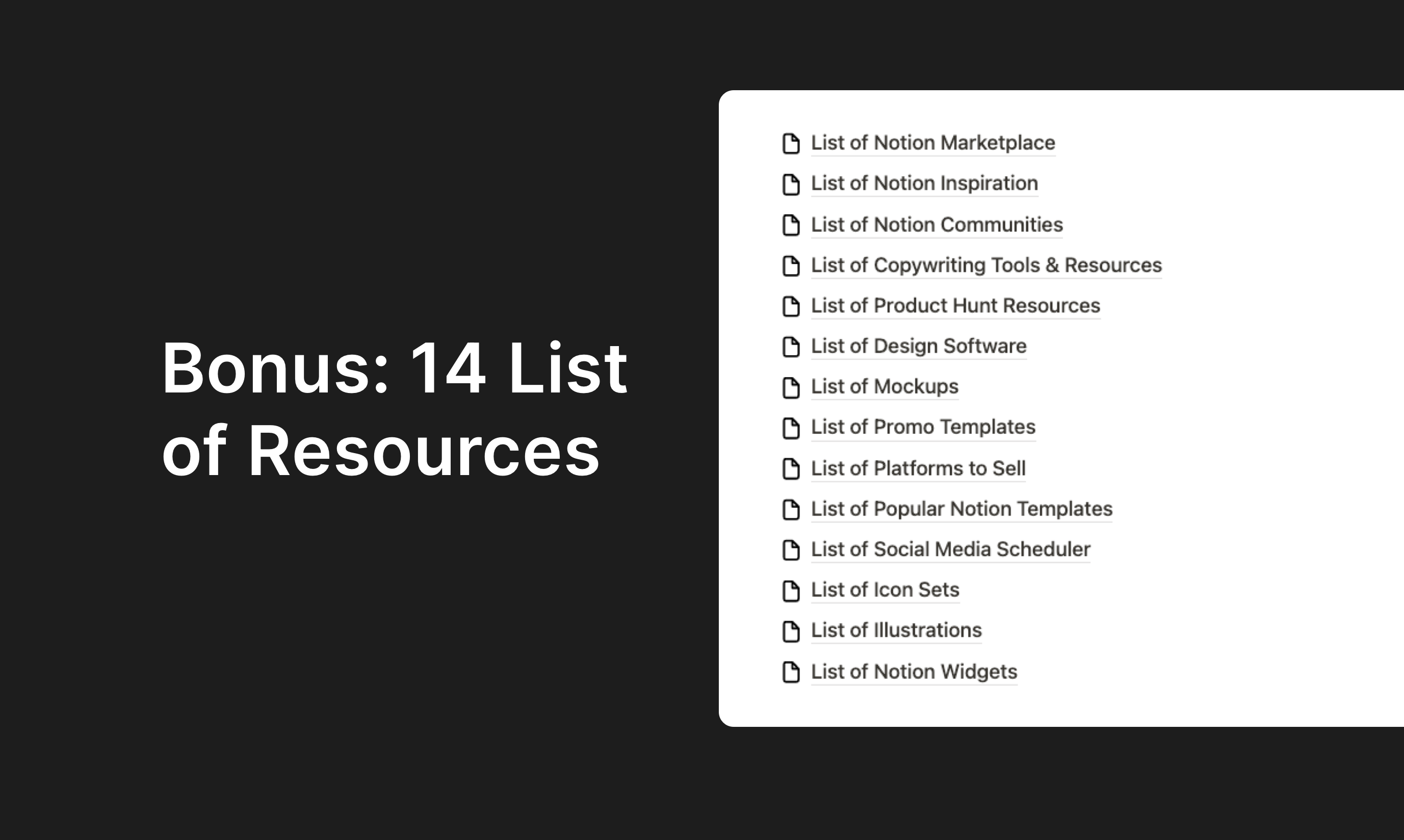 Notion Creator Course gallery image