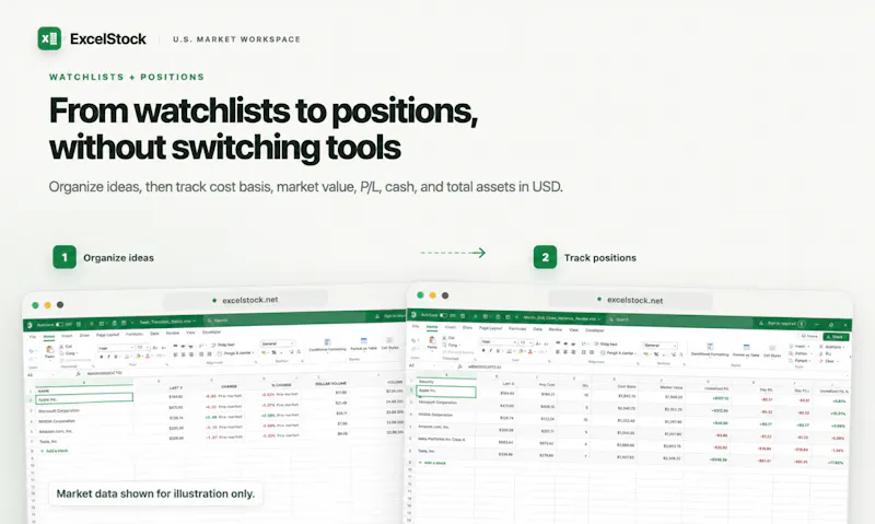 ExcelStock screenshot 6