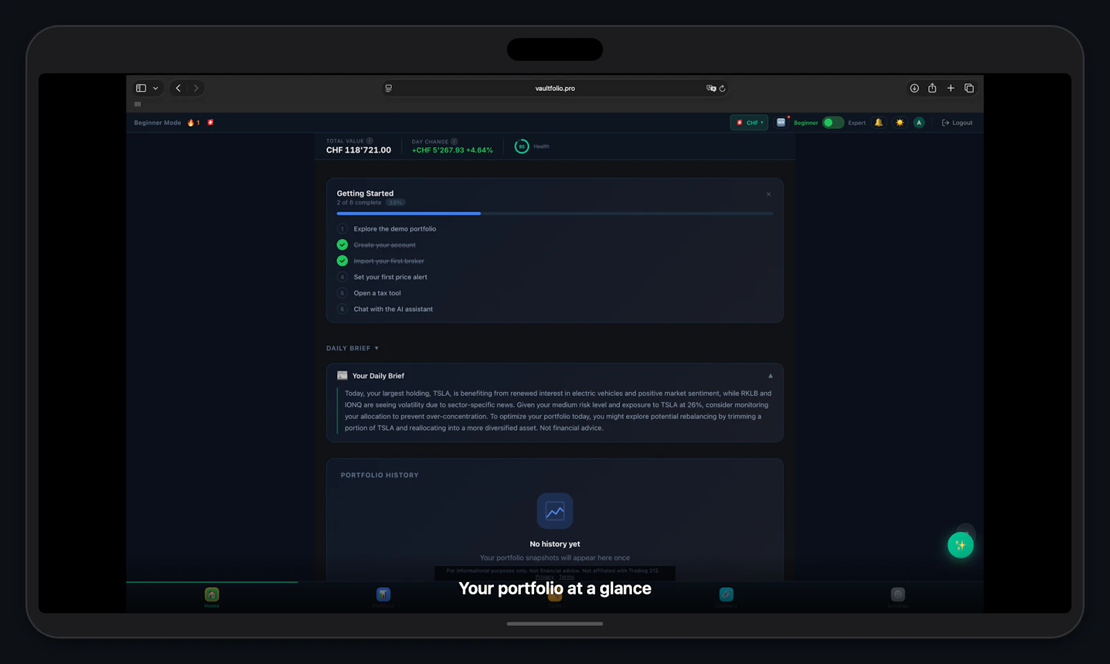 Vaultfolio screenshot 4