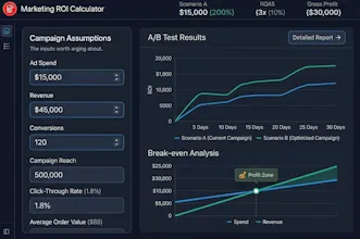 Marketing ROI Calculator gallery image